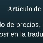 Artículo de opinión sobre los precios low cost en la traducción.