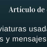 Uso de las abreviaturas en la comunicación actual.