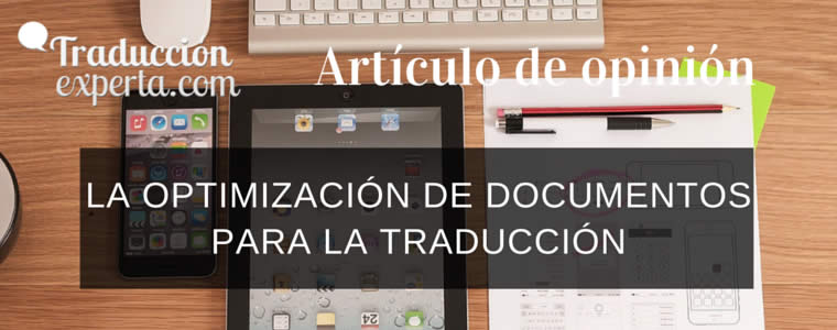 Documentos optimizados después de la traducción