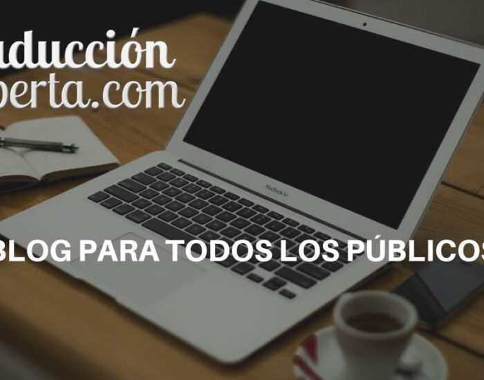 Blog para todos los públicos con contenidos sobre la traducción.