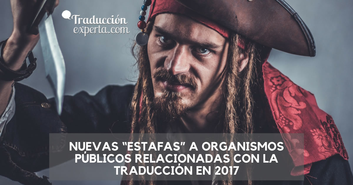 Estafas en traducción a organismos públicos