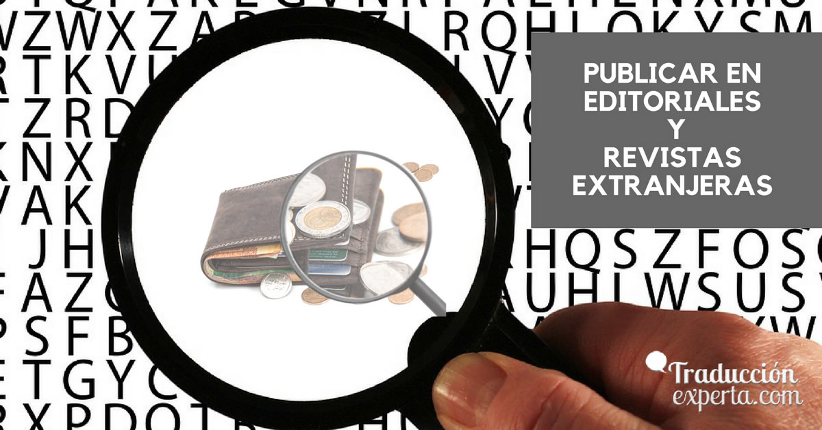 Publicar en editoriales y revistas extranjeras